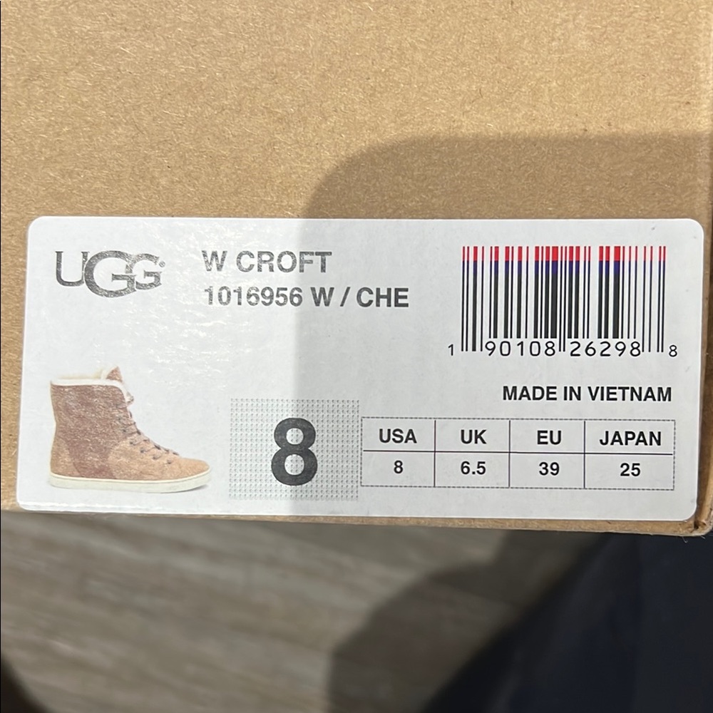 UGG W Croft Brown Boots